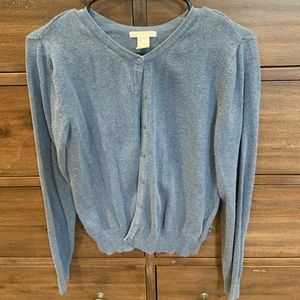 H&M basics button front cardigan